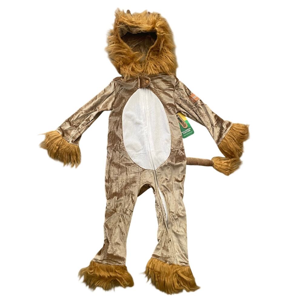 Newt Tipsy Elves Kids Toddler Size 3T Brown Lion Halloween Costume